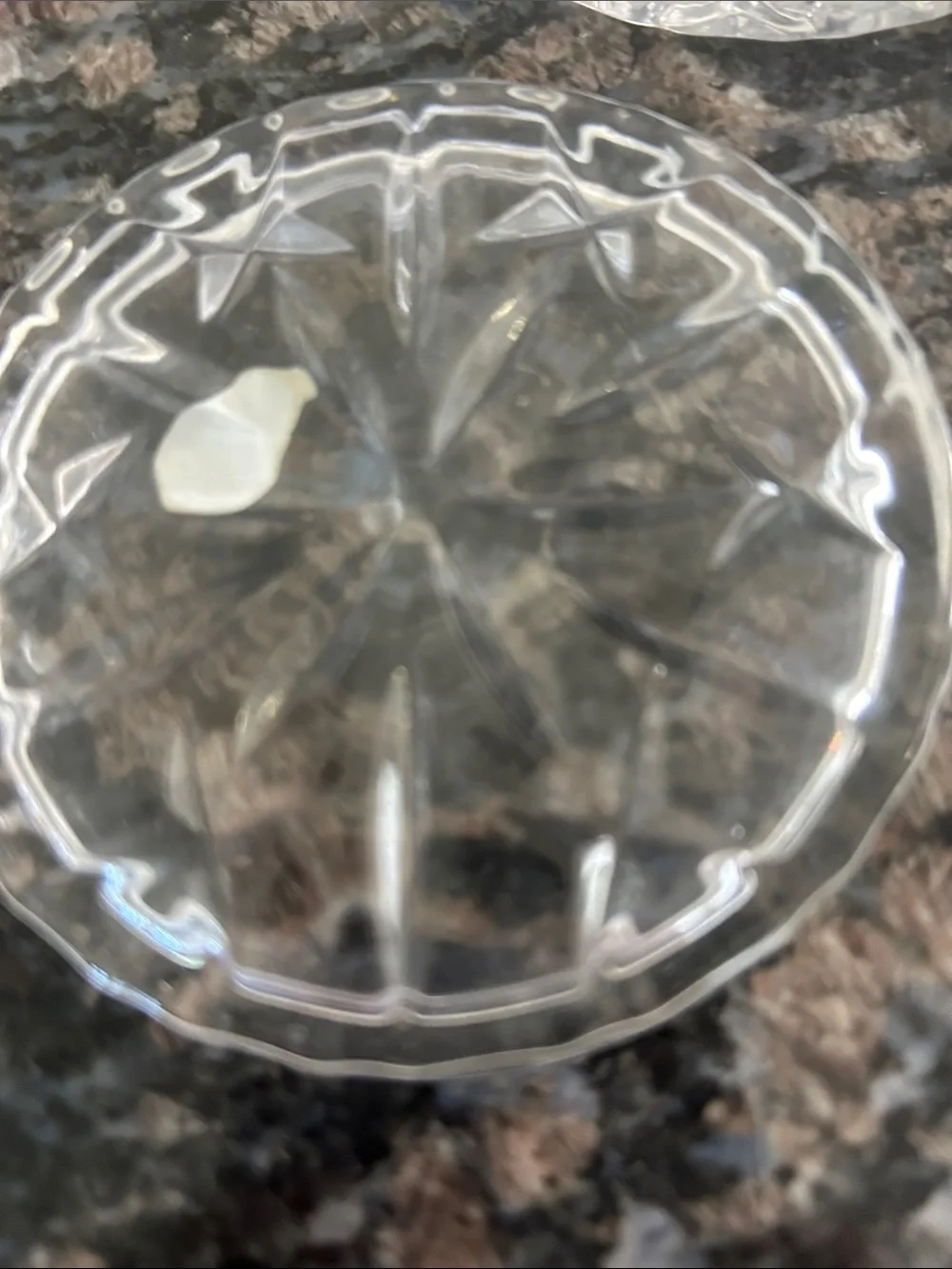 GORHAM KING EDWARD CRYSTAL COASTERS MADE IN GERMANY SET OF 4 NWT
